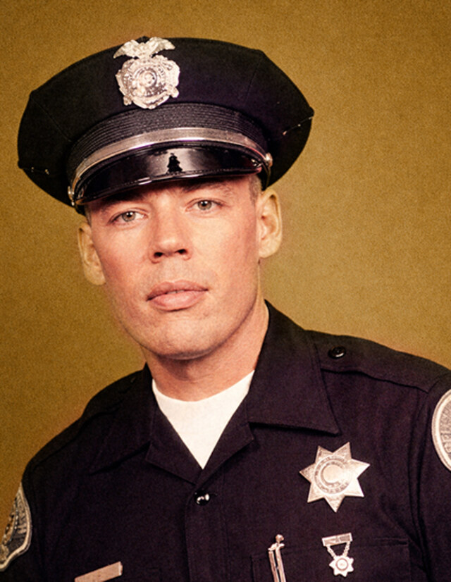 Norman D. Svelund in his Redondo Beach police uniform