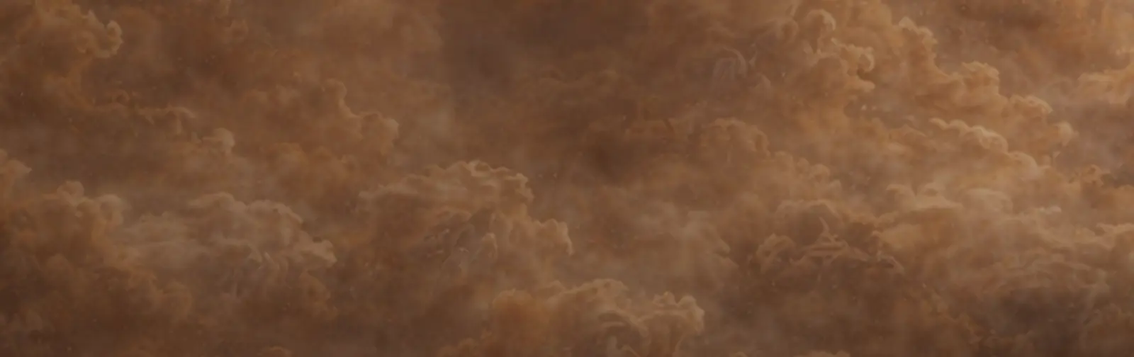 Warm clouds at golden hour